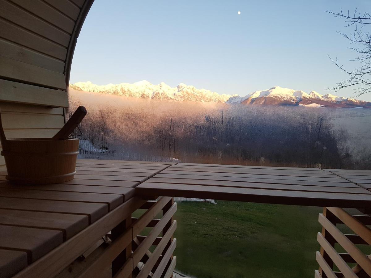 Agriturismo La Giasena Ponte nellʼAlpi Eksteriør bilde