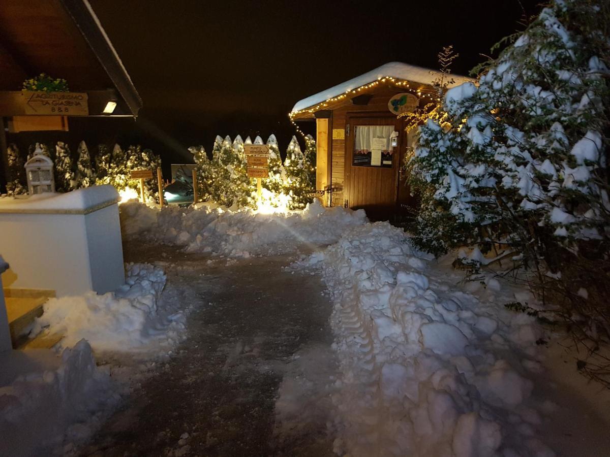 Agriturismo La Giasena Ponte nellʼAlpi Eksteriør bilde